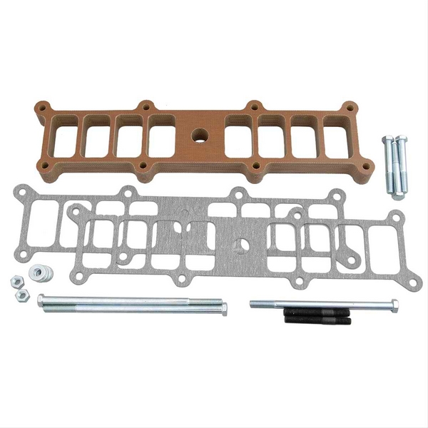 Heat spacer kit, Edelbrock Performer RPM II manifolds, 1", each